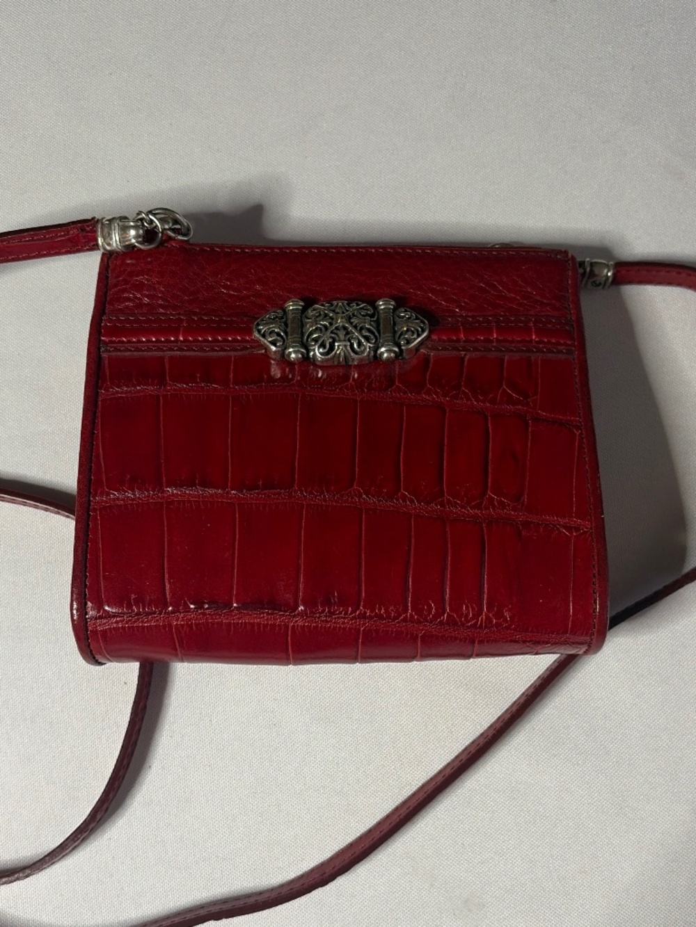 Brighton Mini Crossbody Purse in Leather - Picture 1 of 6